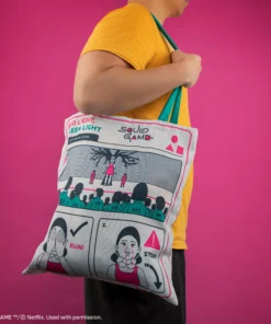 Alternative view of Young-Hee Blue Print Tote Bag