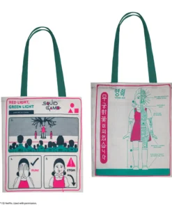 Young-Hee Blue Print Tote Bag