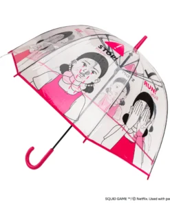Red Light, Green Light Transparent Umbrella