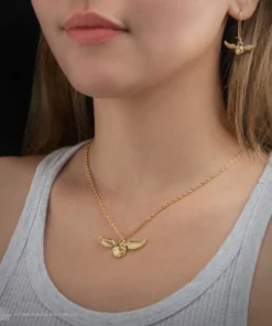 Alternative view of Golden Snitch Necklace