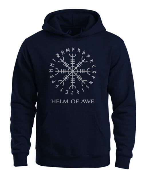 Hoodie - Helm Of Awe - Navy