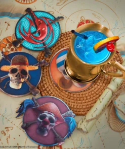 Alternative view of Set of 4 One Piece Characters Series 1 Coasters