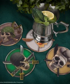 Alternative view of Set of 4 One Piece Characters Series 2 Coasters