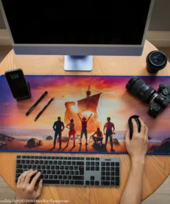 Alternative view of One Piece Desk Mat
