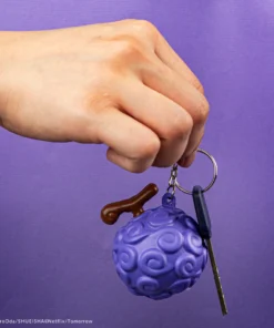 Alternative view of Squishy Gum-Gum Fruit Keychain
