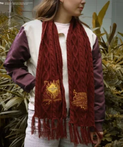Alternative view of Marauder's Map Scarf