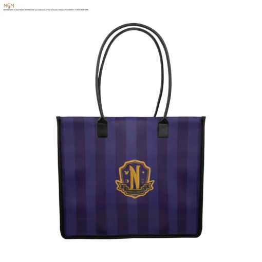 Nevermore Academy Purple Shopping Bag