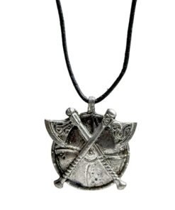 Axe and Shield Pendant