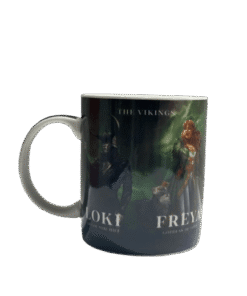 Alternative view of Viking Gods Name Mug