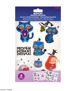 Kpop Demon Hunters Tattoo Set