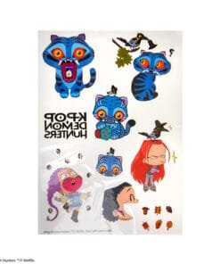 Alternative view of Kpop Demon Hunters Tattoo Set