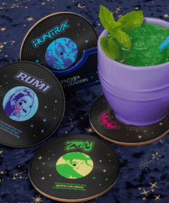 Set of 4 Coasters - Hunters & Demons Soundtrack