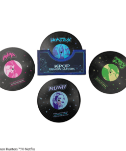 Alternative view of Set of 4 Coasters - Hunters & Demons Soundtrack