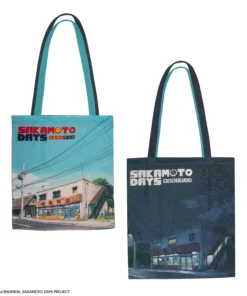 Alternative view of Sakamoto's Day and Night Tote Bag