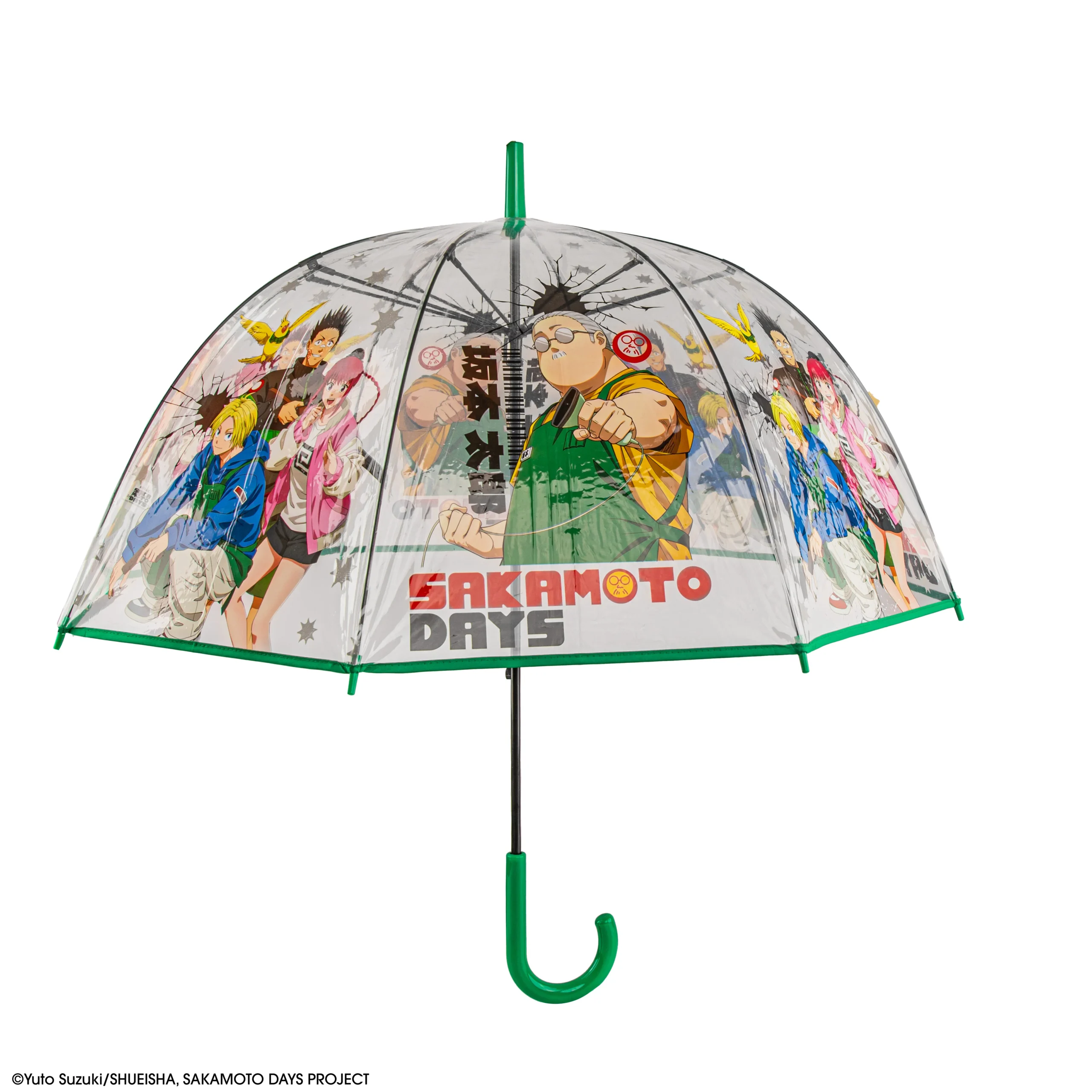 Sakamoto Sidekick Club Transparent Umbrella - Image 3