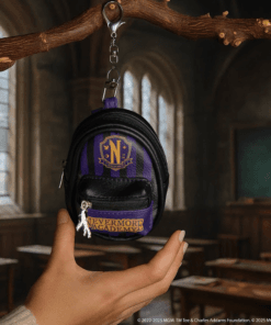 Keychain Pouch - Nevermore Academy Purple