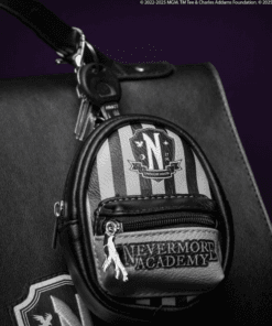 Keychain Pouch - Nevermore Academy Black
