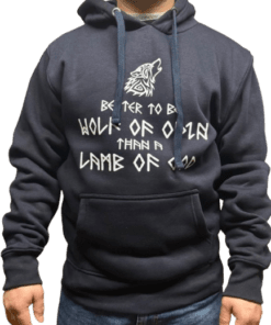 Pullover Wolf of Odin Navy Blue